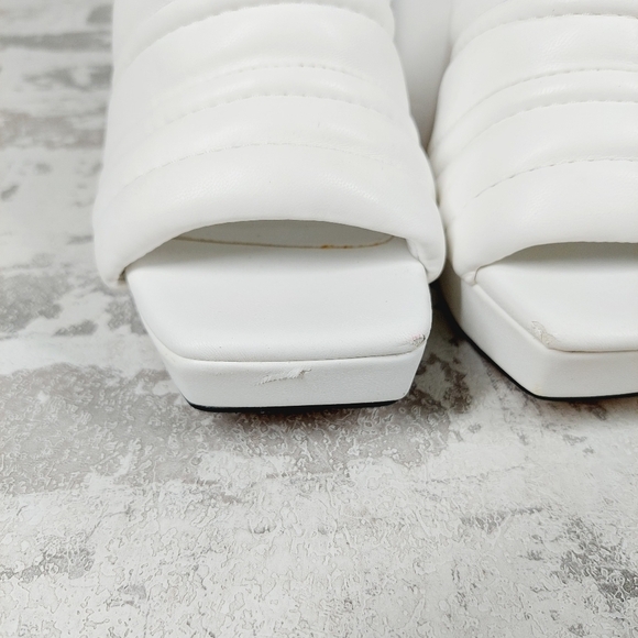 New Circus By Sam Edelman Marlie Purple Platform Block Heel Heel Slides F 953 - Picture 10 of 15